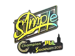 Stockholm 2021s1mple (Holo)