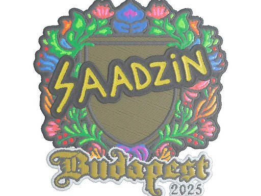 Budapest 2025saadzin (Embroidered)