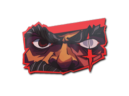 StickerSeeing Red