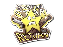 StickerShooting Star Return