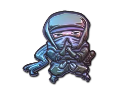 StickerSilent Ninja (Foil)