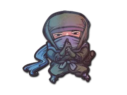 StickerSilent Ninja
