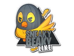 StickerSneaky Beaky Like