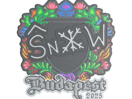 Budapest 2025snow (Embroidered)