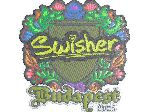 Budapest 2025Swisher (Embroidered)