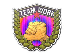 StickerTeamwork (Holo)