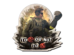 StickerTo B or not to B