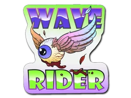 StickerToxic Wave Rider