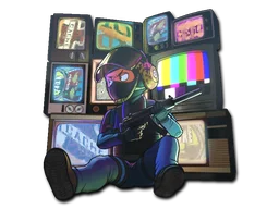 StickerTV Installation (Lenticular)