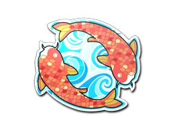 StickerTwin Koi