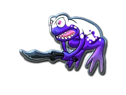 StickerUltraviolet Poison Frog (Foil)