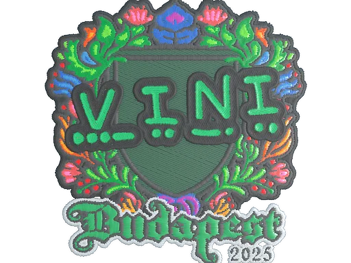 Budapest 2025VINI (Embroidered)