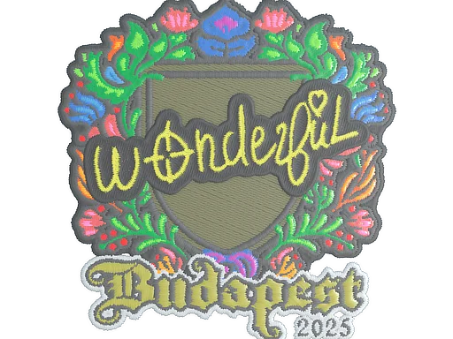 Budapest 2025w0nderful (Embroidered)