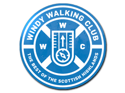 StickerWindy Walking Club