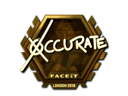 London 2018xccurate (Gold)