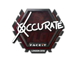 London 2018xccurate