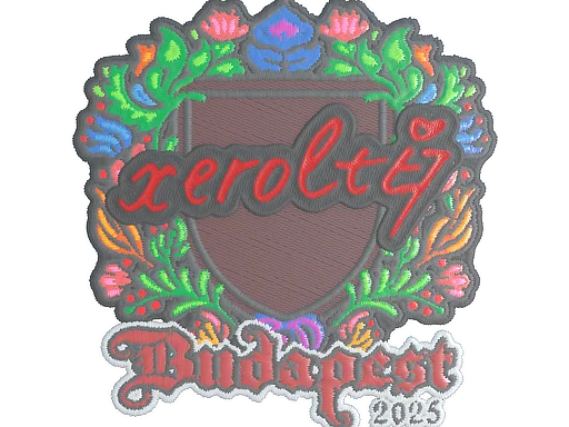 Budapest 2025xerolte (Embroidered)
