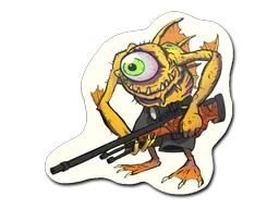 StickerYellow Cyclawps
