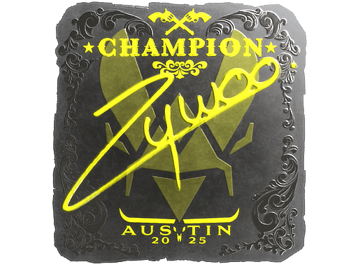 Austin 2025ZywOo (Foil, Champion)