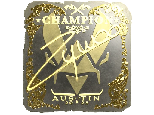 Austin 2025ZywOo (Gold, Champion)