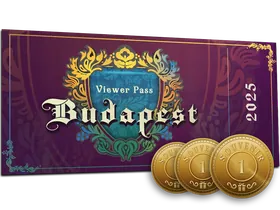 Viewer Pass + 3 Souvenir TokensBudapest 2025