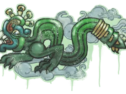GraffitiFire Serpent