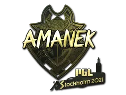 Stockholm 2021AMANEK (Gold)