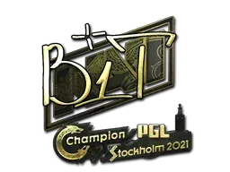 Stockholm 2021b1t (Gold)