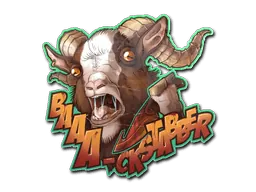 StickerBaaa-ckstabber!