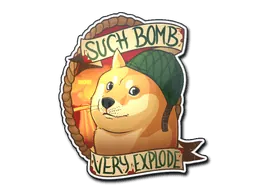 StickerBomb Doge
