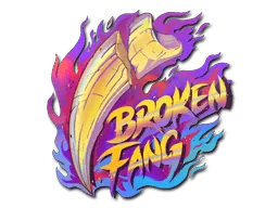 StickerBroken Fang (Holo)