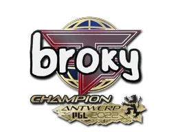 Antwerp 2022broky (Champion)