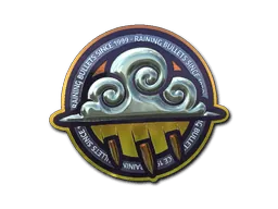 StickerBullet Rain (Foil)