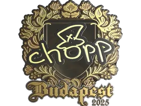 Budapest 2025chopper (Gold)
