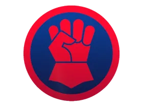 StickerCrimson Fists
