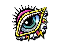 StickerEthereal Gaze (Foil)