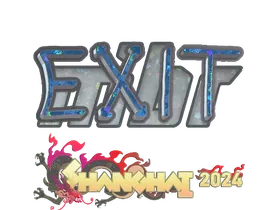 Shanghai 2024exit (Glitter)