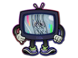StickerGlobal TV (Lenticular)