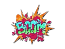 StickerGo Boom (Glitter)