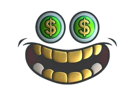 StickerGold Teef (Foil)
