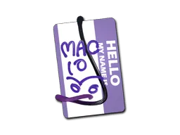 StickerHello MAC-10