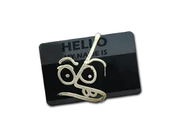 StickerHello MP7 (Gold)
