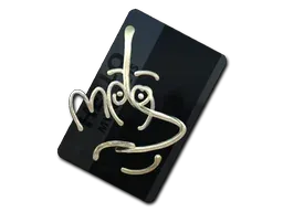 StickerHello MP9 (Gold)