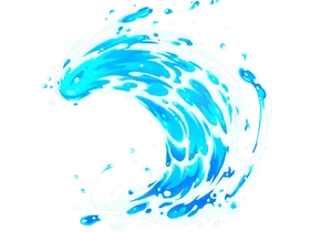 StickerHydro Wave