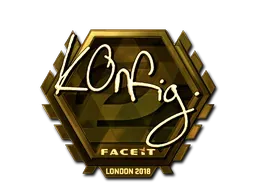 London 2018k0nfig (Gold)