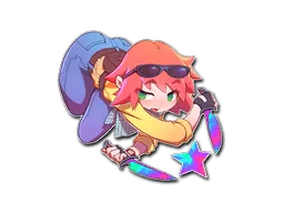 StickerKawaii T (Holo)