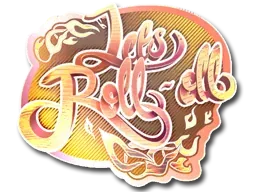 StickerLet's Roll-oll (Holo)
