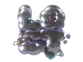 StickerLost In Smoke (Foil)