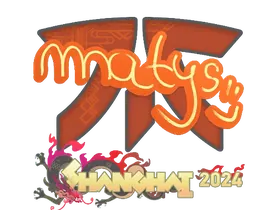 Shanghai 2024MATYS