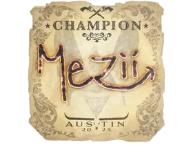 Austin 2025mezii (Champion)
